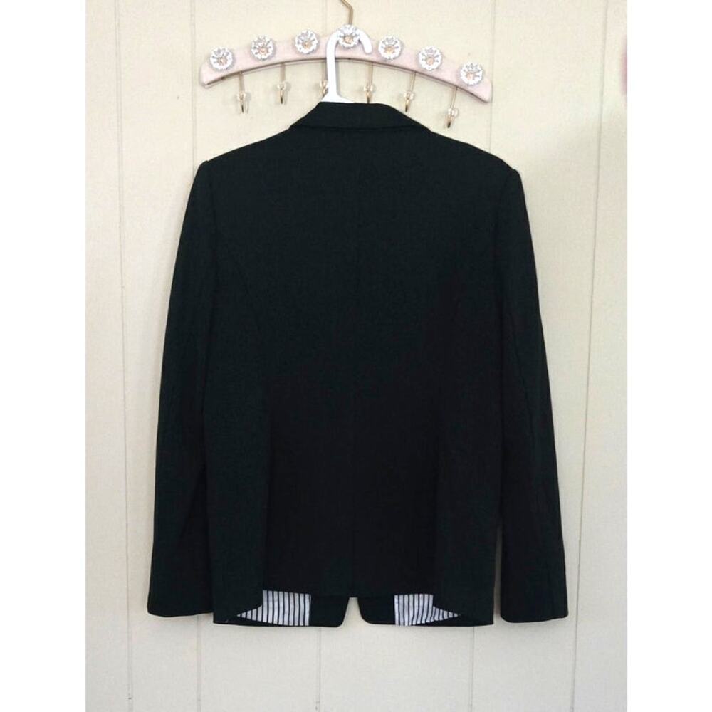 University Outerwear Black Blazer Size Medium Pre Loved - Picture 7 of 14